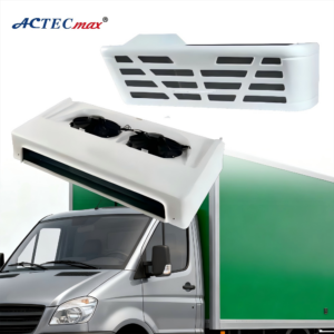 ACTECmax AC.133.158 Pure Electric Front Split 12V 24V Vans Truck Refrigeration Unit R404a Condensing Unit for Cold Room Storage