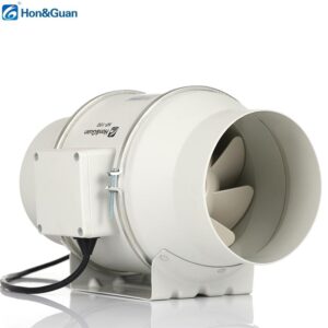 Efficient wholesale 6-Inch Axial Flow Inline Duct Fan Mixed-Flow Office PP Material