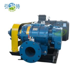 High-Pressure Belt Drive Three-Lobe Roots Blower Cast Iron Blades Low-Noise DC Industrial Electric Wastewater Plant Aeration OEM