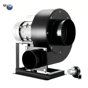 Multi Wing Boiler Silent Induced Draft Industrial Heat Extractor High Temperature Centrifugal Fan