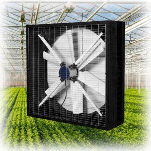 Negative-pressure Cooling Axial - Flow Fans for Ventilation and Temperature Reduction in Poultry Farms and Factory Workshops
