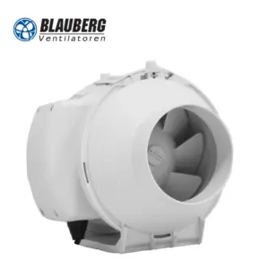 BLAUBERG Turbo 200C 4"/5"/6"/8"/10"/12" 230V Electric Silent Greenhouse Exhaust Duct Fan OEM/ODM Customizable