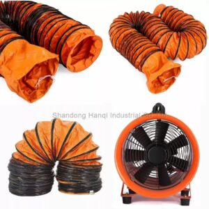Portable 8 Inch to 24 Inch Pneumatic Portable Ventilation Fan Explosion Proof Fan