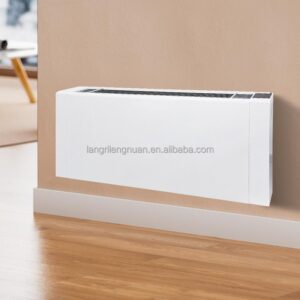 Slim Fan Coil Units for Residential HAVC System Low Noise Inverter Chiller Floor Standing FCU