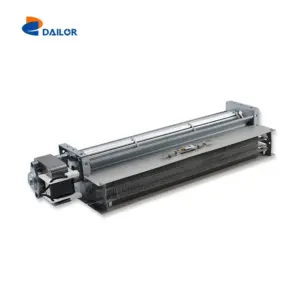 1000mm AC 220V 115V Oven Cooling Tangential Ventilation System Cross Flow Fan