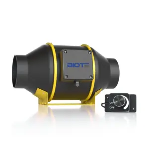 12 Inch Axial Fan Mixed Flow Inline Fans for Indoor Plant Growing Tent 220V Duct Fan OEM Supported for Restaurant Industries