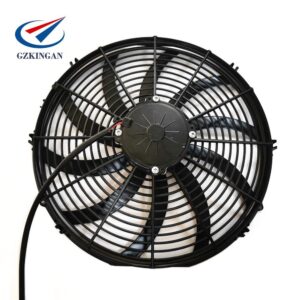 16 Inch DC 12v 24v Refrigerator Truck Condenser Fan Axial Fan for Radiator System air Cooling