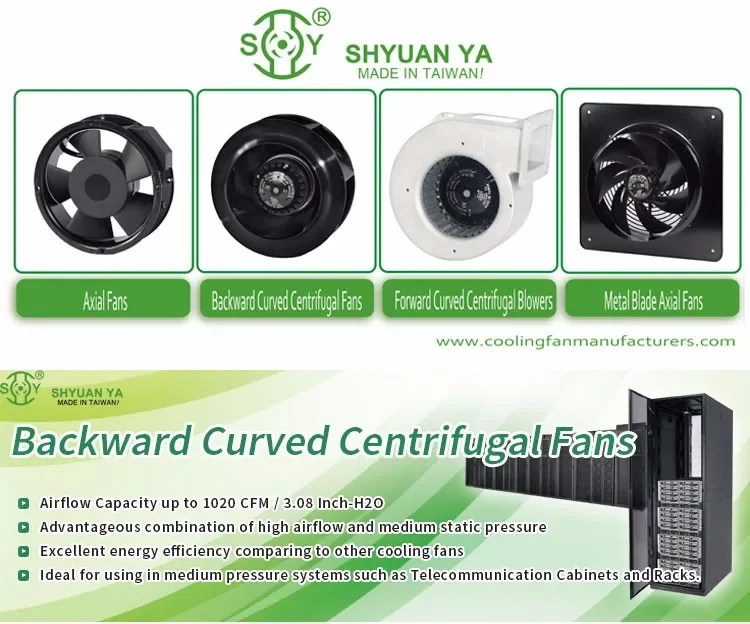 Centrifugal fans