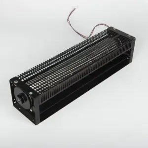 5-25W 12/24V DC Blower Industrial Aluminum Double Cross Flow Exhaust Ventilation Fan