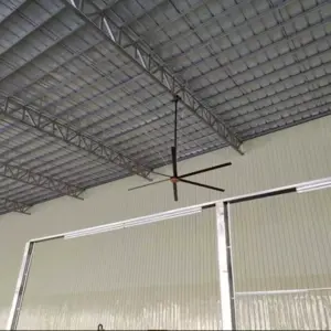 5.5M Industrial HVLS Fan with PMSM Motor Energy-Efficient High-Airflow Cooling for Factories Warehouses Energy Saving HVLS Fan