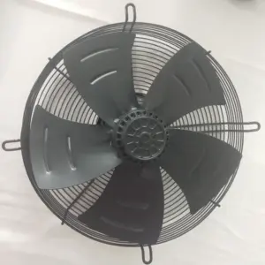 AC 220V 400mm Stainless Steel Axial Flow Fans with Ball Bearing Low Noise Exhaust Ventilation for Home Use-ODM Customizable