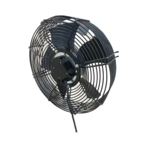 AC 230V 350mm Outer Rotor Brushless Motor with PWM Control Industrial Exhaust Axial Flow Fan for Air Cooling Condenser Unit