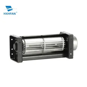 Aluminum Alloy Dc Tangential Fan Cross Flow Fan Ac Blade Impeller 12v 24v for Split air Conditioner