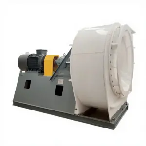 Anti-corrosion High Pressure Centrifugal Fan F4-72 Type PP Material 380V Free Standing Industrial & Laboratory Use