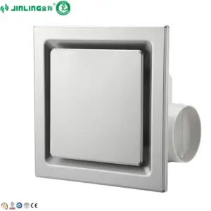 Axial Centrifugal Fan Blower Bathroom Ceiling Ventilation Fan Ceiling Mounted Plastic Exhaust Fan