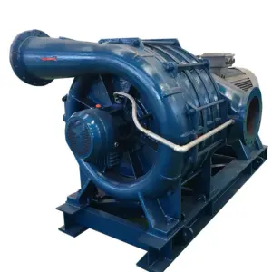 C80-1.3 Electric High-Flow AC Centrifugal Blower MultiStage Motor Ventilation Fans with Included Wearing Parts