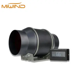 CE CB Certified In-Line Duct Pantry Ventilator Fan with Plastic Blade OEM/ODM Support