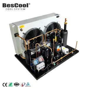 Cold Room Invotech Compressor Refrigeration Unit R22 R404A Condenser Customized Freezer Condensing Units