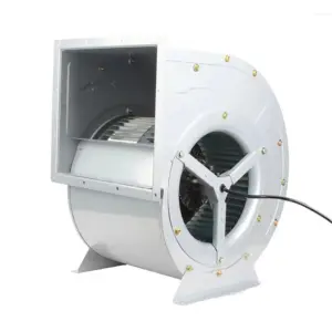 Commercial HVAC Industrial Exhaust Duct Fan 1.1KW 220/380V High Efficiency Low Noise 10 Dual Inlet Centrifugal Fan OEM Copper
