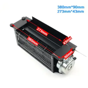Custom Cross Flow Fan Blower for Air Curtain Elevator Cabinet Cooling System Elevator Cross Flow Fan