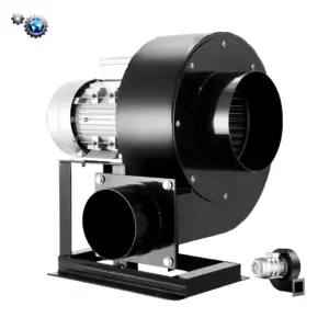 DF Multi Wing Boiler Induced Draft Heat Extractor Centrifugal Industrial Blower for High Temperature Fan