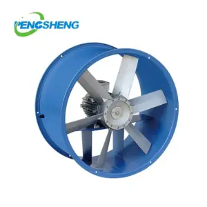 Electric AC220V/380V Free Standing Stainless Steel Blade Duct Axial Exhaust Fans 50Hz for Manufacturing Plant and Restaurant