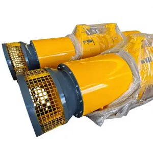 Electric Power Source Low-Noise Explosion-Proof Axial Flow Fan Ball Bearing for Underground Mining OEM ODM Customized Support