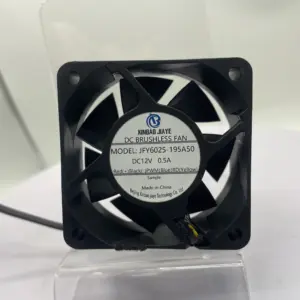 Electric Silent Small DC Brushless Axial Flow Cooling Fan 60x60x25mm 12V ODM Customizable IP55/IP68 Waterproof