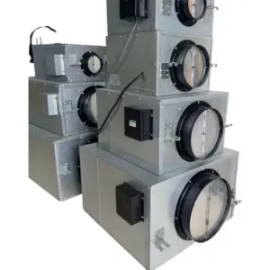 Electric Smoke Exhaust Industrial Duct air Blower Low Noise China Customizable Cast Iron Centrifugal Fan Inline Ventilation Fan