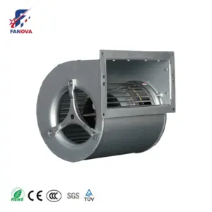 FANOVA Scroll Housing Dual Inlet Centrifugal EC Fan Blower with Ball Bearing Ventilation Option-OEM & ODM Supported