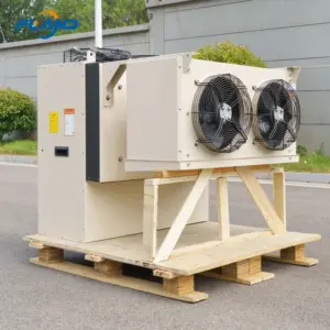FLAND Industrial Grade Integrated Condensing Unit with Screw Compressor Eco-Friendly 220V/380V-Stable Performance Long Lifespan