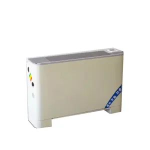 Heat Pump Hydronic Floor Standing Fancoil Wall Mounted Type ultra Thin Vertical Exposed Fcu Fan Coil Unit