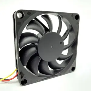 High Airflow 70x70x15 Dual Ball 12V DC Axial Fan