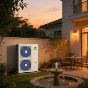 High Efficiency R290 Air Source Heat Pump DC Variable Frequency Energy-Saving Class A+++ 5-41KW Tankless Storage Household Hotel