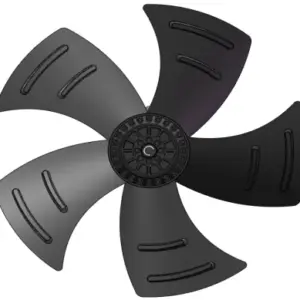 High Quality 450Mm Ac Axial Fan 5 Blades Axial Exhaust Fan External Rotor Motor Impeller Axial Flow Fans
