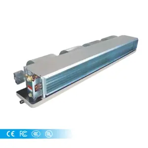 Horizontal Concealed Duct Floor Ceiling Fan Coil Unit for Hotels Core Motor Air Conditioning Price Ventilation Duct Type