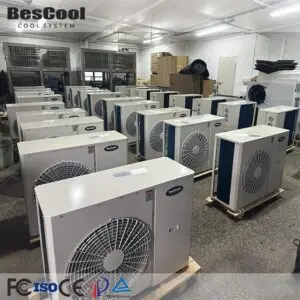 Industrial Box Type Outdoor Freezer Unit Hermetic Compressor Condensing Units for Refrigeration System
