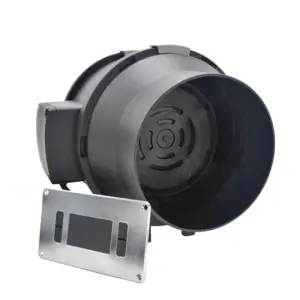 Inline Fan Duct Fan 6 Inch 120-240V Inline Duct Fan with Controller for Duct Boosting