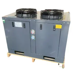 Low Noise Outdoor Compressor Condensing Unit FNU U Type Box Condenser Unit for Cold Room R410A with Gear Automatic