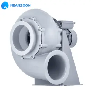 MPCF-160-B2S-FL Chemical Resistant Anti-corrosion Plastic PP Centrifugal Fans with Flange