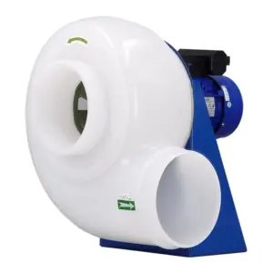 MPCF-160-B2S Plastic PP Chemical Anti-Corrosive Laboratory Fume Hood Exhaust Fans with OEM Customization Duct Fan Mounting