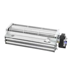 Mini Cross Flow Cooling Fan 65*300mm Low Noise AC115V/230V 2200 RPM DC12v/24v Aluminum Blades Microwave Exhaust OEM Supported