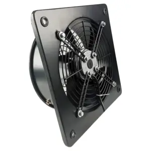 Plate Mounted Axial Fan Extractor 400mm/16in 1phase 4pole Sucking Industrial Fans