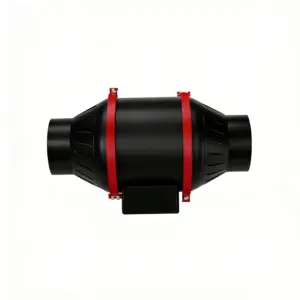 Powerful Quiet Inline Duct Centrifugal Ventilation Fans 4 Inch with C3 Stepless Speed Regulator Controller HVAC ODM OEM