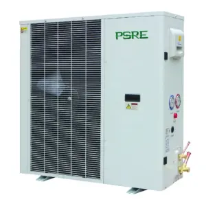 Precision Cooling Performance Full DC Inverter Condensing Unit Hitachi Compressor Motor Engine Gear Components Remote Control