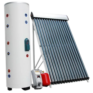Split Pressure Solar Water Heater Stainless Steel Frame for Outdoor Garage Hotel European Solar Geyser Boiler System