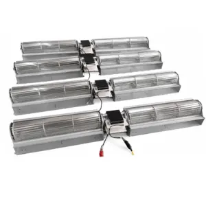 Top-notch High Quality OEM Heater Tangential Cross Flow Fan Radiator with Two Impellers 120V/60Hz