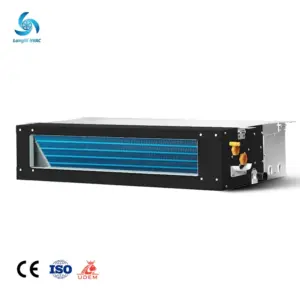 Ultra-thin Horizontal Concealed Fan Coil Unit Low Noise Cooling and Heating Central Chilled Water Fan Coil Units