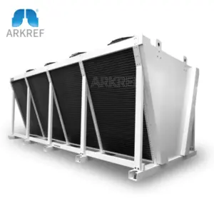 V Type Dry Cooler Flat Type Dry Cooler Air Cooler Evaporator Customized Processing Data Center