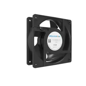 WELLSUNFAN 12038 EC CPU Cooling Fan High Air Flow Ventilation Axial Industrial Fan for Cooler Machines OEM/ODM Supported Plastic